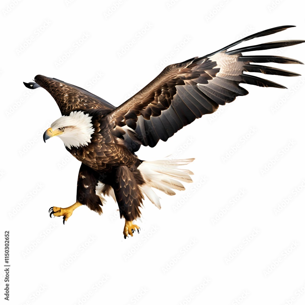 Fototapeta premium american bald eagle