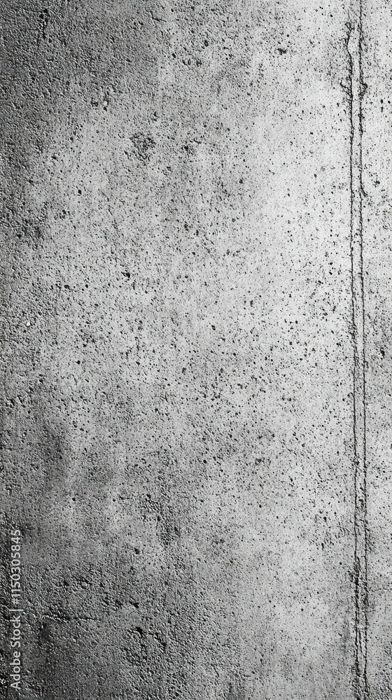 Fototapeta premium Creating urban concrete wall textures for industrial interiors in design projects