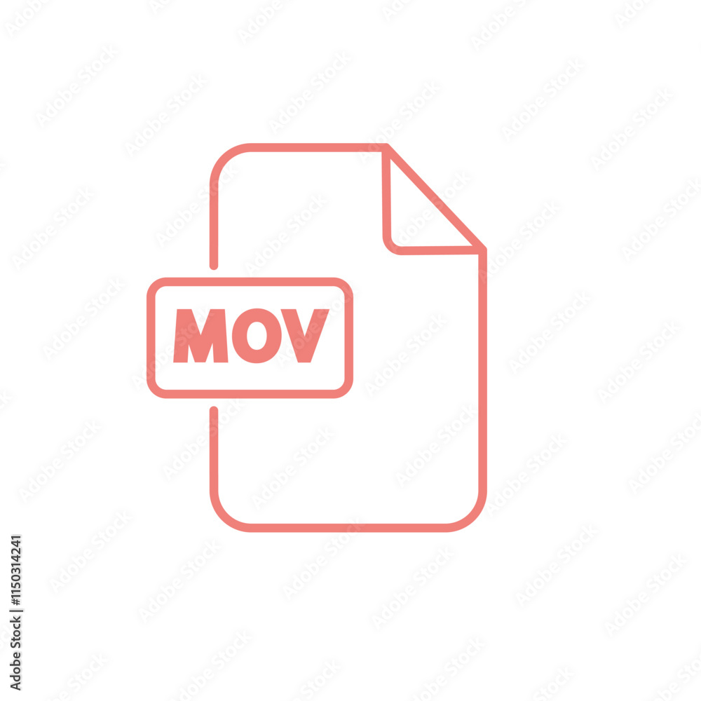 File format icon mov File format icon mov