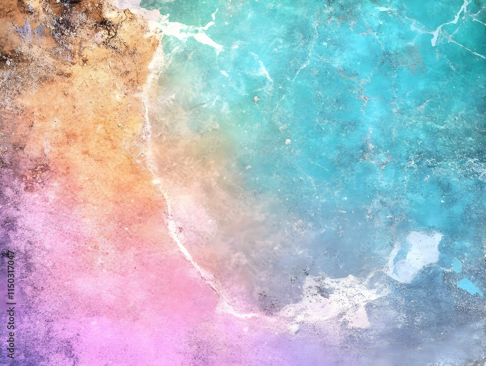 Obraz premium Abstract Pastel Beach Background