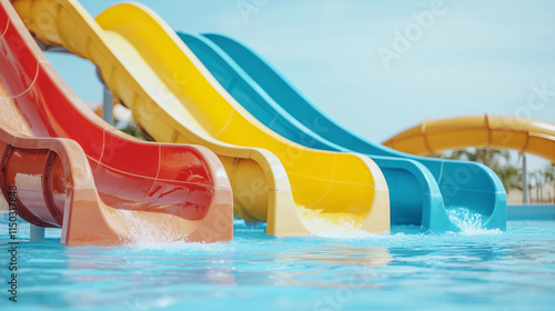Summer Fun: Colorful Water ...