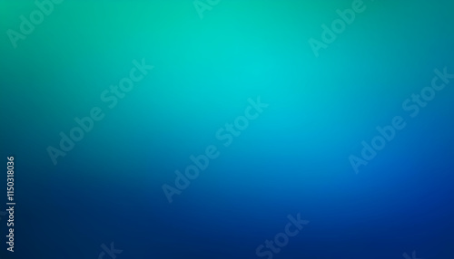 Teal Blue Gradient Background   Abstract Ocean Water Texture  Smooth Color Transition  Dig