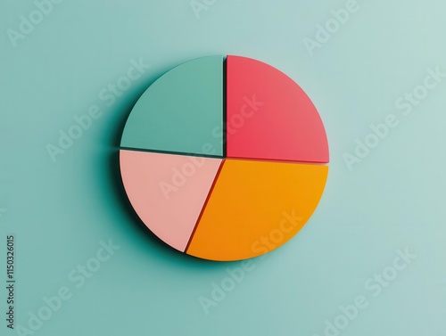 Digital pie chart showing the distribution of sectors in ETFs and mutual funds, diversified investment, financial clarity Free Download Digital pie chart showing the distribution of sectors in ETFs and mutual funds, diversified investment, financial clarity - GFXLoad