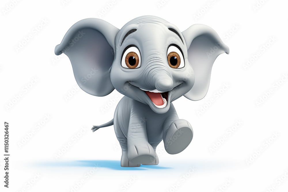 Naklejka premium elephant 