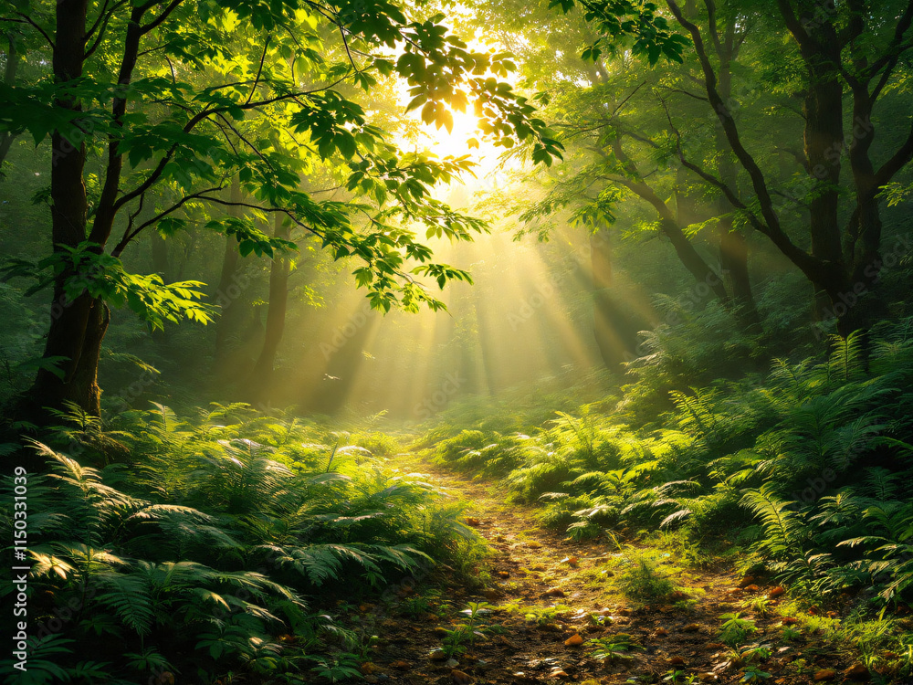 Fototapeta premium Light bulb containing a tree symbolizing eco-friendly ideas and growth.