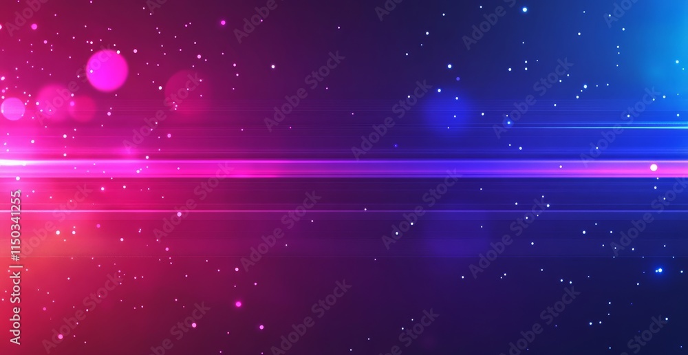 Obraz premium Colorful Abstract Background With Vibrant Light Streaks and Sparkling Elements Creating a Dynamic Atmosphere Suitable for Various Creative Projects