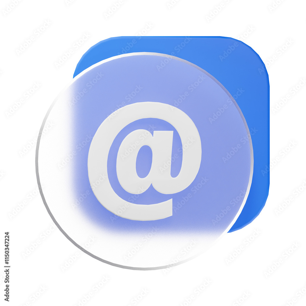 3d message mail email chat icon 3d message mail email chat icon