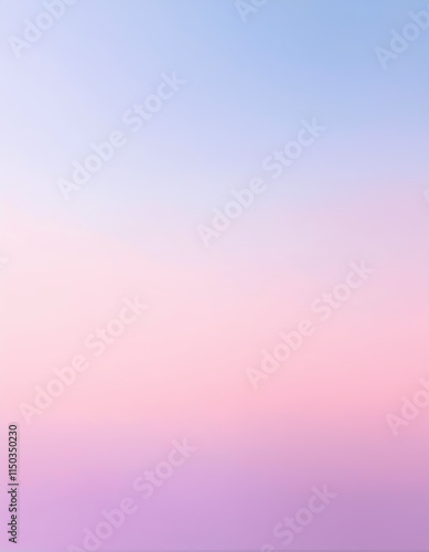 Pastel Sky Gradient  Soft Pink  Purple  and Blue Ombre Background