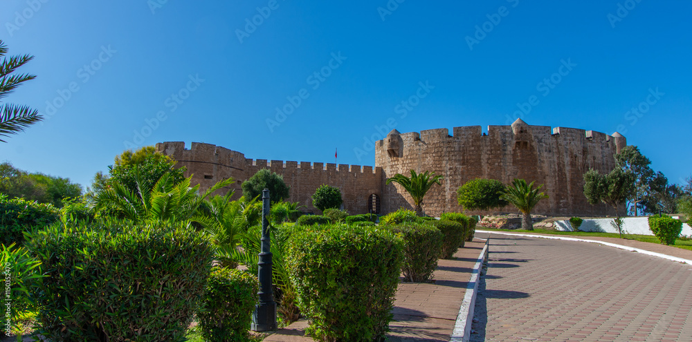 Naklejka premium Ancient fortress in the old town of Safi in Morocco