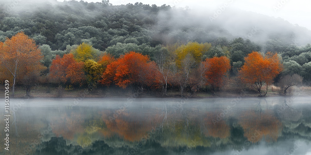Fototapeta premium autumn in the mountains