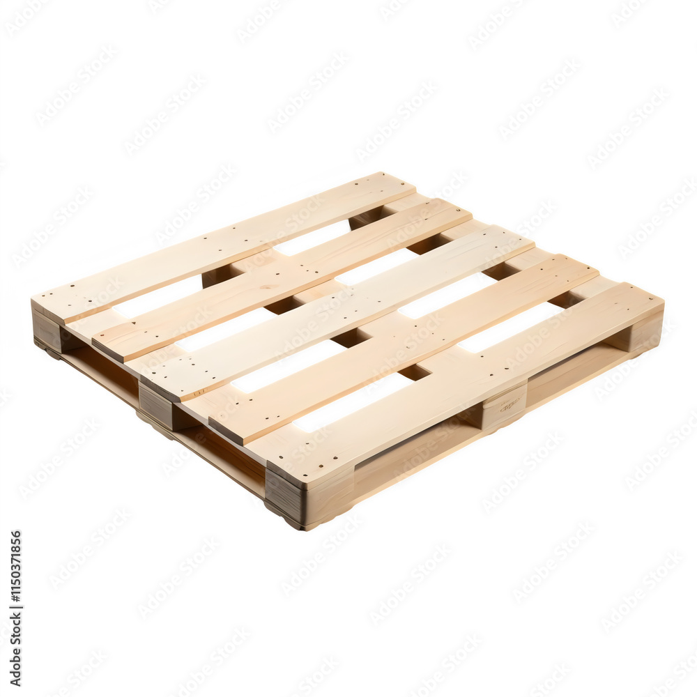 Wooden pallet stock image on Adobe Stock's contributor upload interface