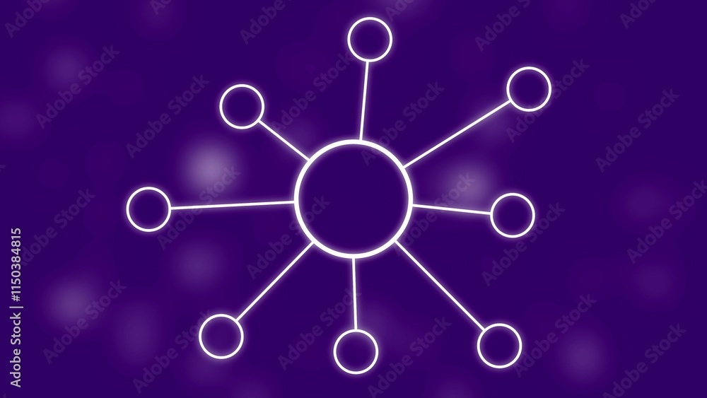 Social network icon animation, contacts concept illustration. Business network icon set illustration Social network icon animation, contacts concept illustration. Business network icon set illustration