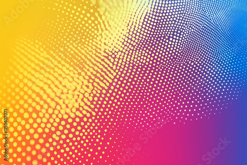 Wallpaper Mural Halftone horizontal gradient pattern background Torontodigital.ca