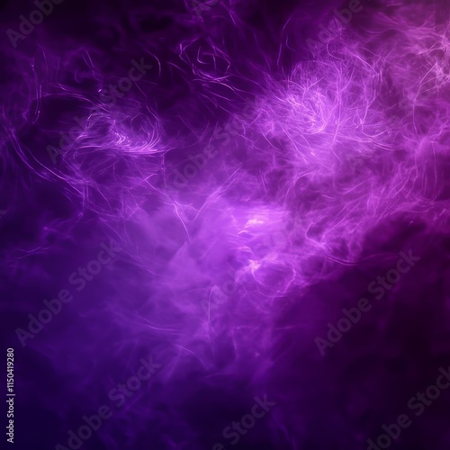 Wallpaper Mural Vibrant Purple and Black Abstract Design Creates an Ethereal Atmosphere Showcasing Swirling Patterns and Textures in a Digital Art Composition Torontodigital.ca