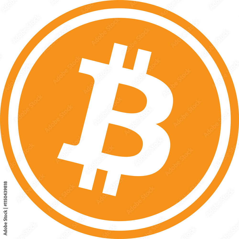 bitcoin-btc cryptocurrency logos on abstract background. 3d illustrations. bitcoin-btc cryptocurrency logos on abstract background. 3d illustrations.
