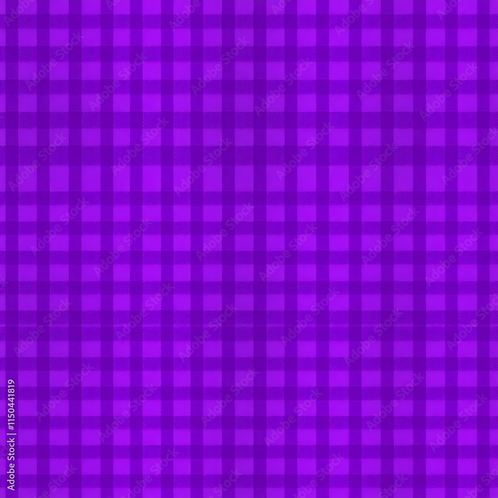 Purple Gingham Check Pattern Purple Gingham Check Pattern