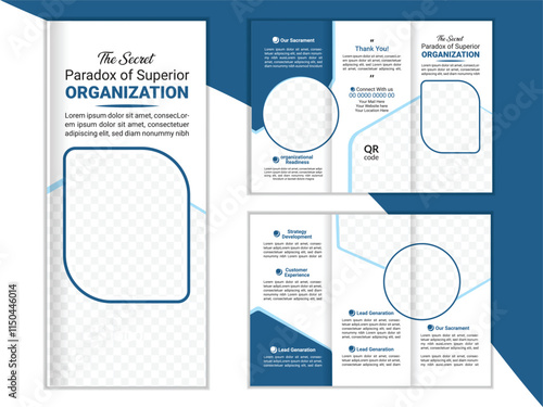 Best modern Minimalist Tri-fold Brouchure Design Tamplate
