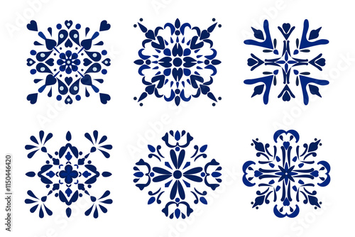 Vector illustration Calm and elegant art pattern with blooming flowers in bright and delicate hues. Classic, original design pattern. Handmade, fabric, background, carpet, wallpaper, textile, ceramic.