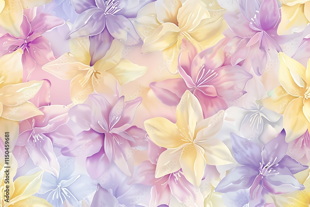 Obraz premium floral background