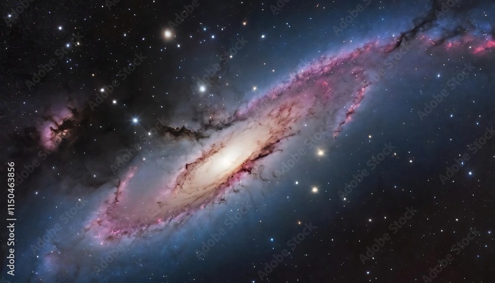 Obraz premium space galaxy in space