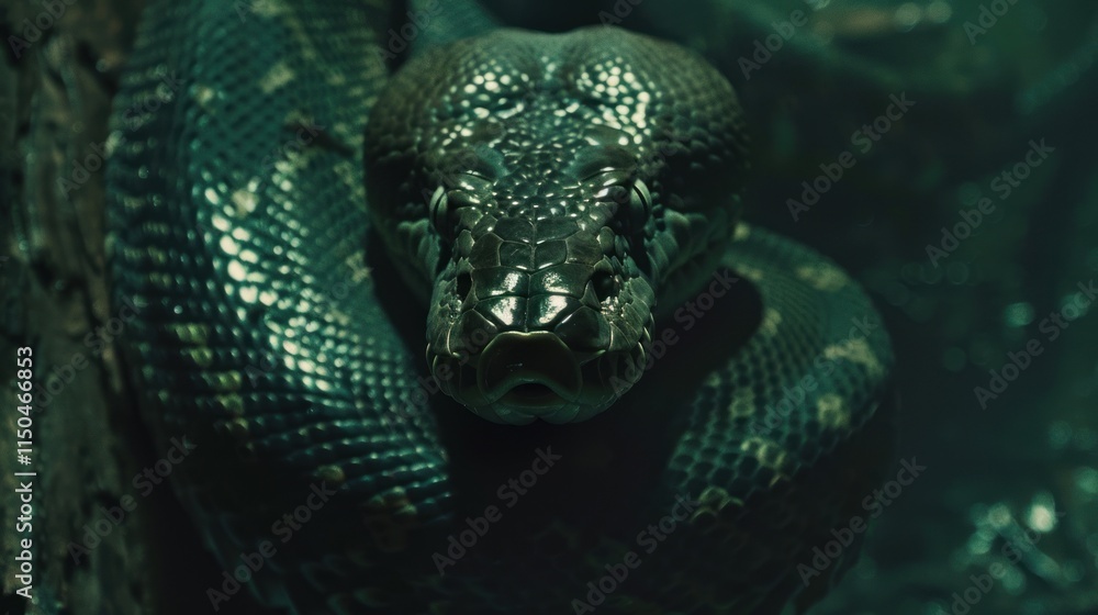 Emerald Python: A Close Encounter with Nature's Enigma Emerald Python: A Close Encounter with Nature's Enigma