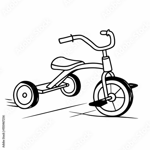 child riding a bike