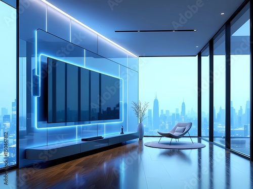 Virtual Assistant in a High-Tech Living Room