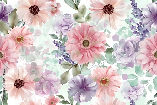 seamless floral background