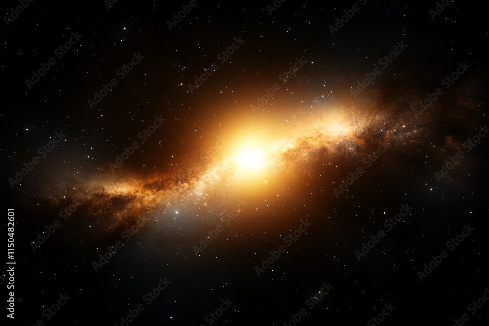Cosmic explosion radiates vibrant energy through vast space in a stunning galactic display Cosmic explosion radiates vibrant energy through vast space in a stunning galactic display