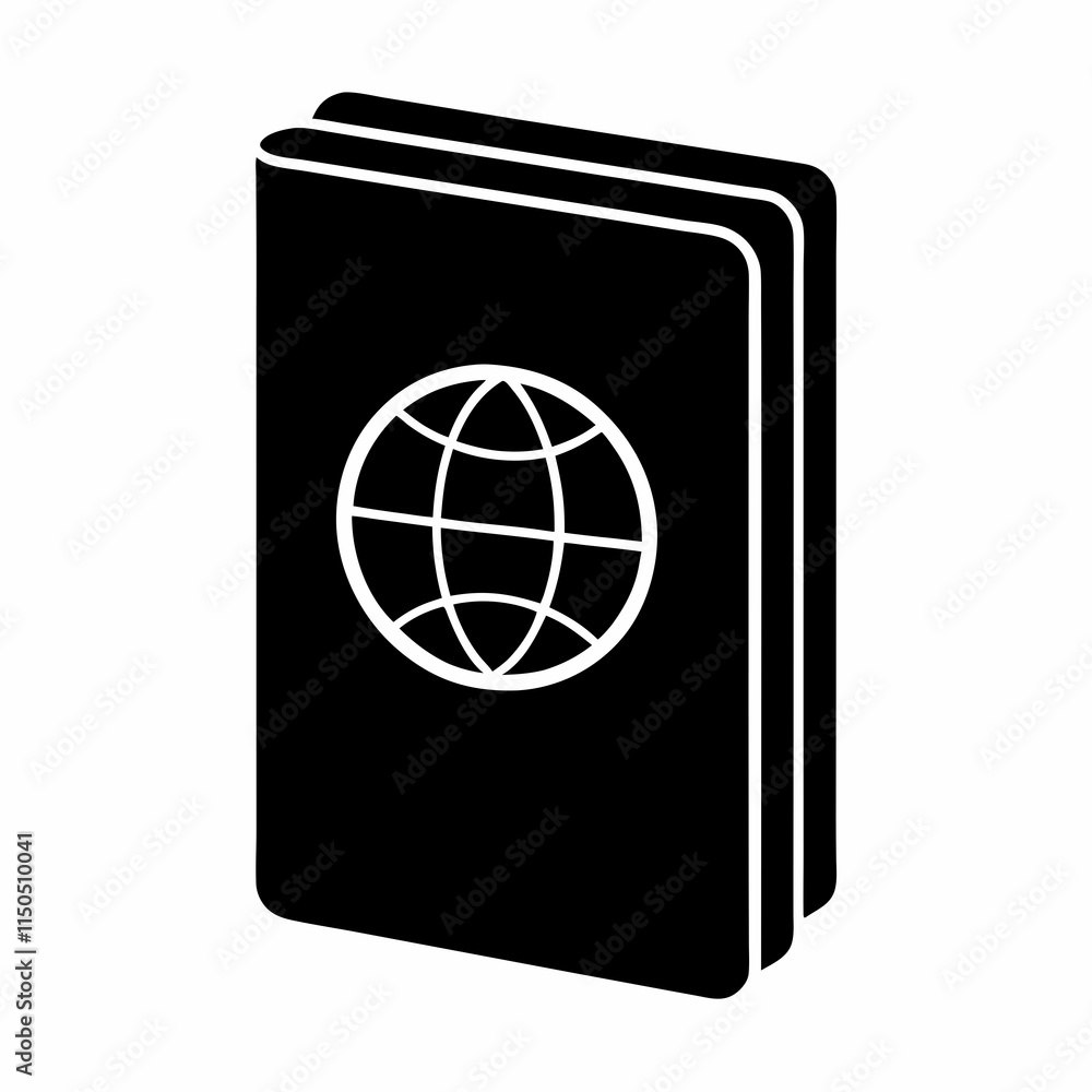 Passport Silhouette Vector Art Passport Silhouette Vector Art