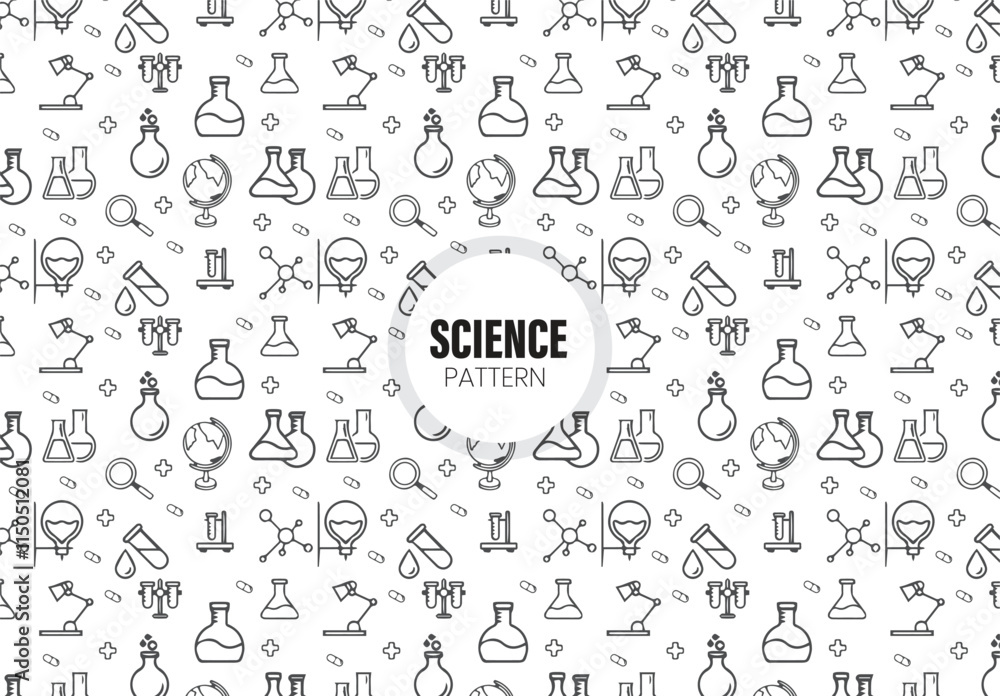 monochrome science seamless pattern with sketched doodles, cartoon elements for wallpaper, backgrounds, wrapping paper, packaging, prints, stationary, scrapbooking, etc. EPS 10 monochrome science seamless pattern with sketched doodles, cartoon elements for wallpaper, backgrounds, wrapping paper, packaging, prints, stationary, scrapbooking, etc. EPS 10
