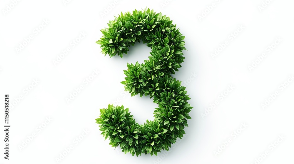 Photorealistic Lush Green Topiary Element Photorealistic Lush Green Topiary Element