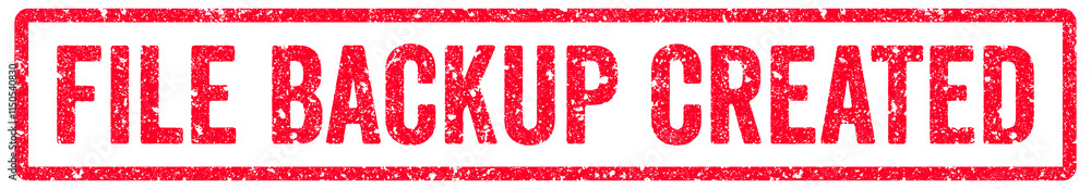 File Backup Created Stamp Transparent Seal, Red Grunge File Backup Created Word Rubber Stamp Seal File Backup Created Stamp Transparent Seal, Red Grunge File Backup Created Word Rubber Stamp Seal