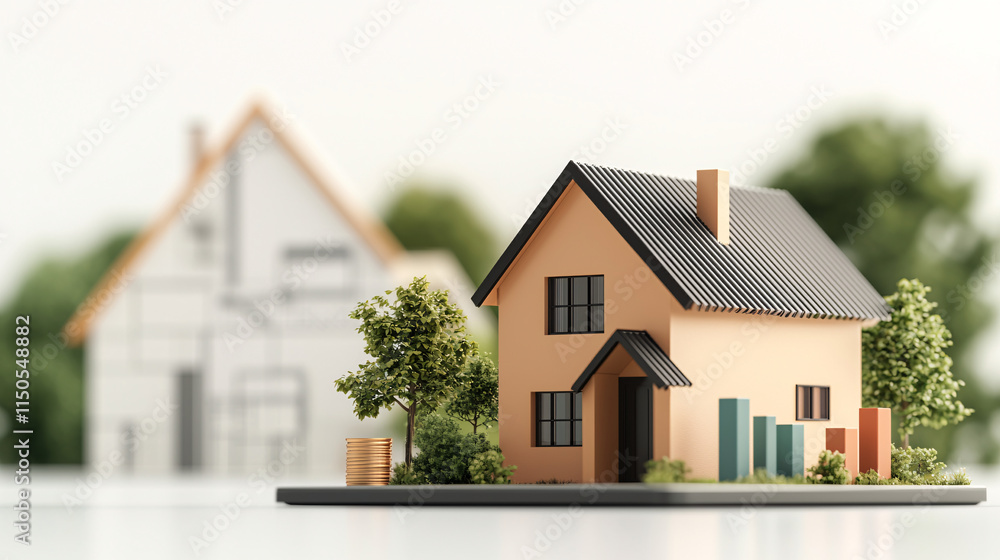 custom made wallpaper toronto digitalDream Home Investment: Visualizing your future property purchase, financial growth, and potential ROI.  A captivating journey to homeownership!