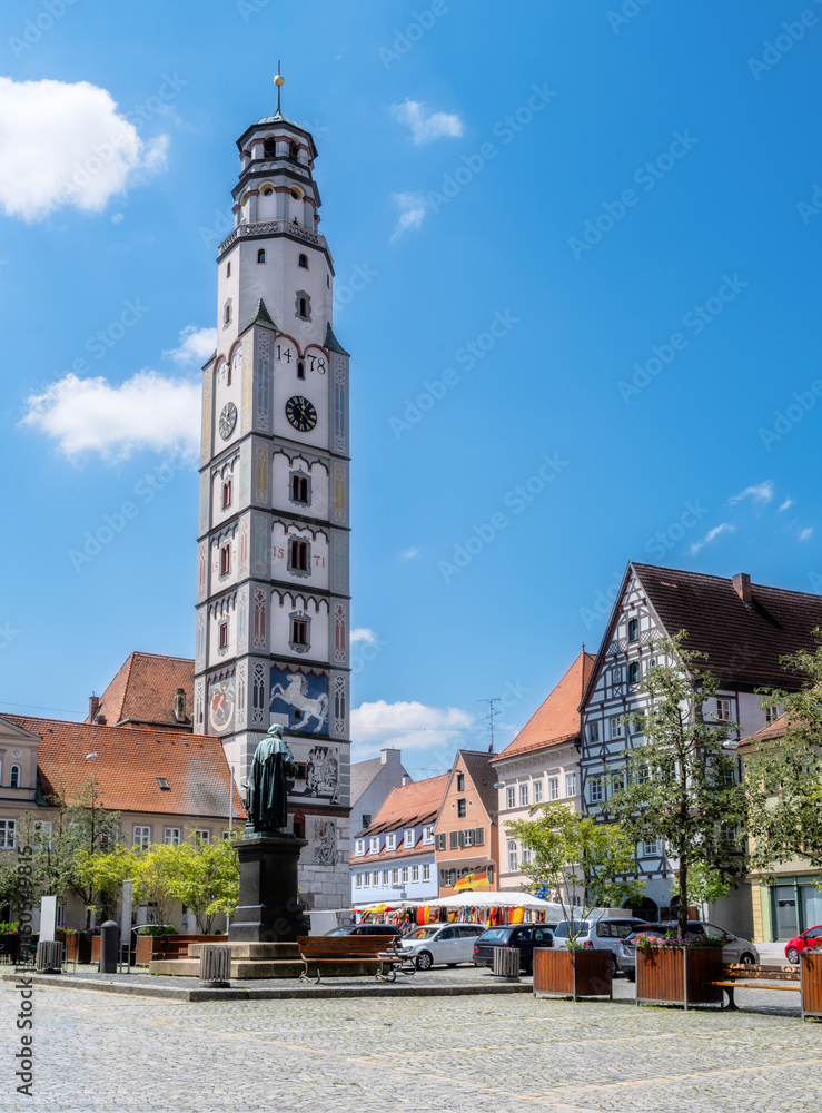 Tower called Schimmelturm in Lauingen