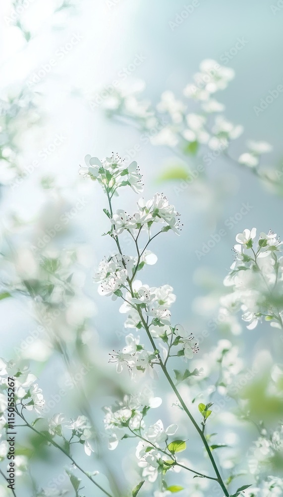 Fresh Spring Background with Pastel Floral Motifs for Nature-Themed Designs Fresh Spring Background with Pastel Floral Motifs for Nature-Themed Designs