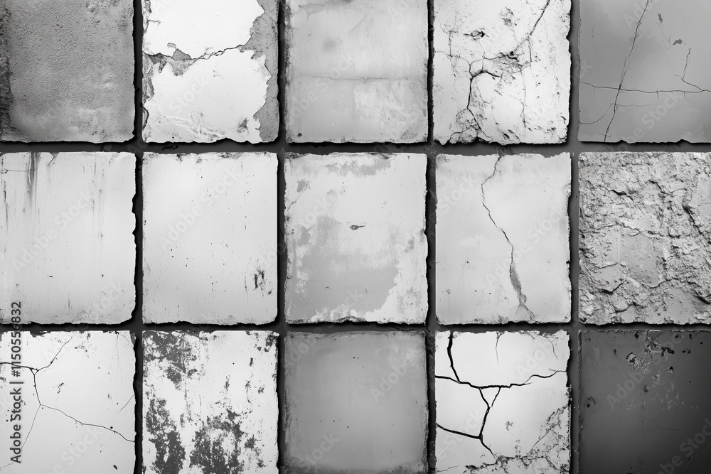 Naklejka premium Cement wall textures