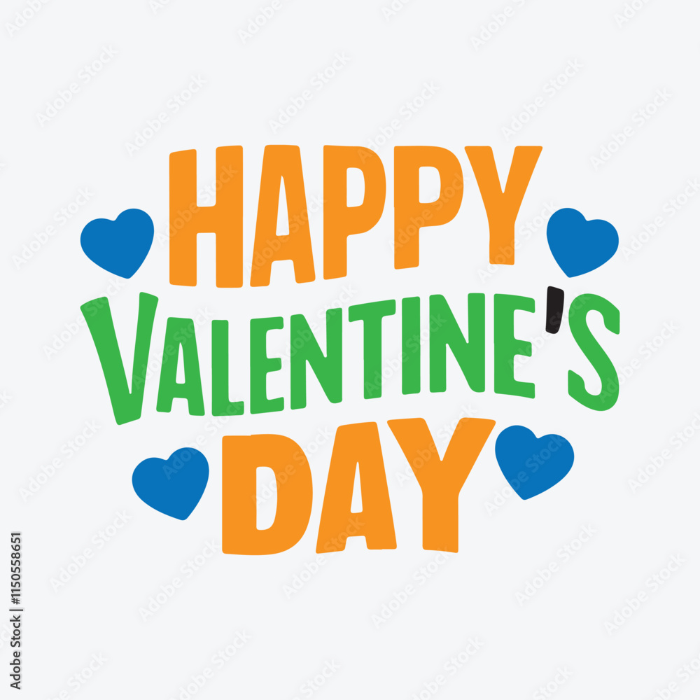 Happy Valentine's Day graphic design Happy Valentine's Day graphic design