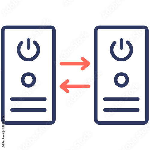Peer To Peer Icon