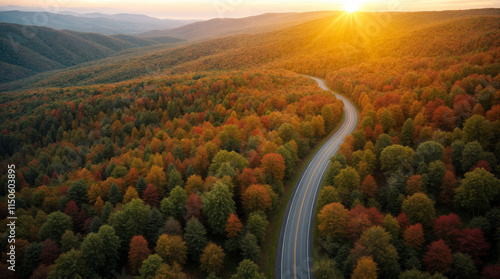 Scenic Mountain Highway photo