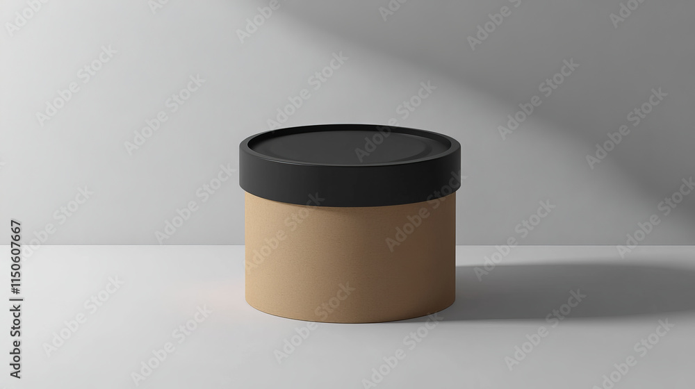 Kraft cardboard package box template. Vector realistic mockup of 3d blank rectangle carton container, gift box, eco medical products pack isolated on background Kraft cardboard package box template. Vector realistic mockup of 3d blank rectangle carton container, gift box, eco medical products pack isolated on background
