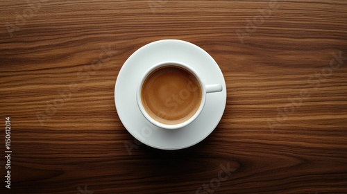 Coffee on Wooden Table