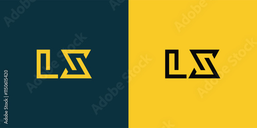 LX abstract  minimalist letters Logo Monogram. It is a minimalist logo, this logo is made by combining two letters