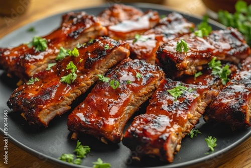 Scrumptious BBQ Ribs Ready to Delight Your Taste Buds