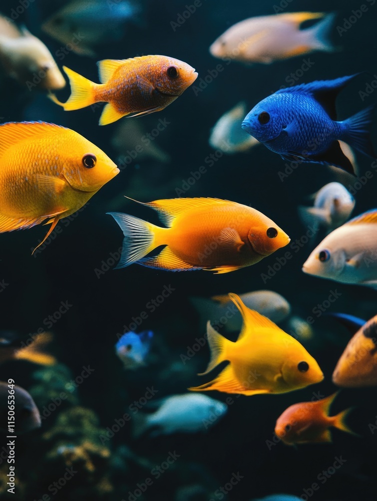 Fototapeta premium Fish in Aquarium