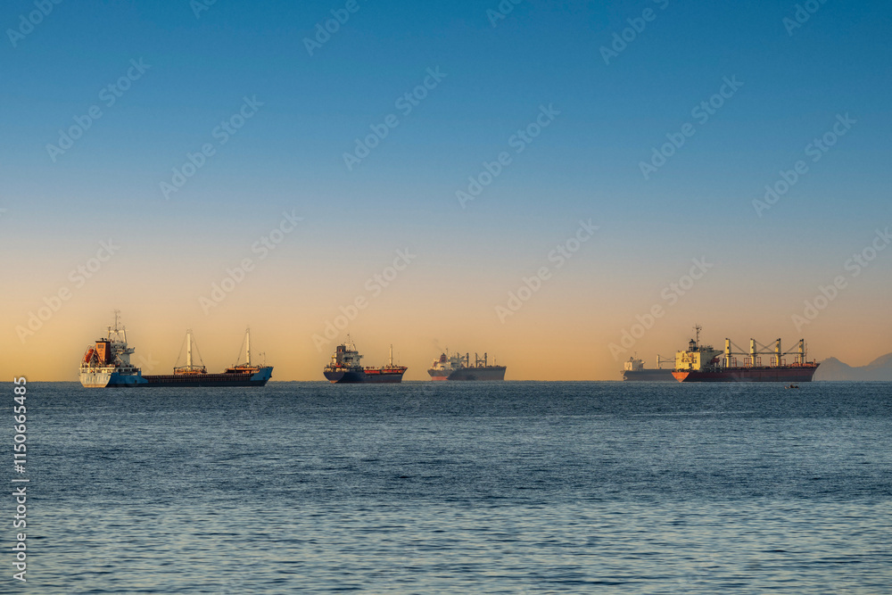 Fototapeta premium boats in the port