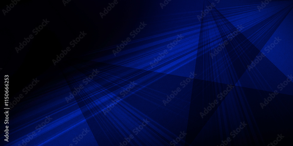 Obraz premium abstract blue background with lines, elegant space design