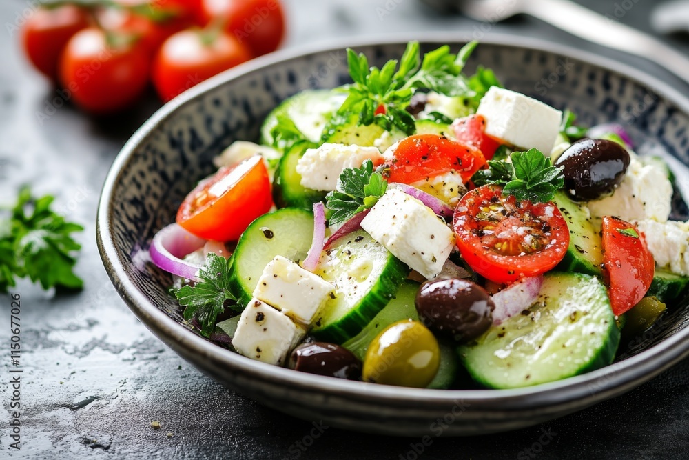 Greek Salad: A Vibrant and Healthy Dish Greek Salad: A Vibrant and Healthy Dish
