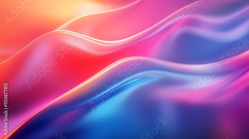 Wallpaper Mural Glowing neon light rays forming an abstract dynamic background, vibrant and futuristic Torontodigital.ca