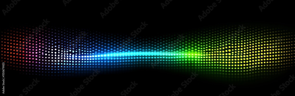 Fototapeta premium A vibrant, abstract wave design in medium sea green, pale green, and very dark blue, ideal for textures, backgrounds, or wallpapers.